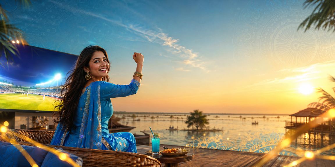 তাঙ্গুয়ার হাওরের প্রাকৃতিক পরিবেশে ক্রিকেট বেটিং উপভোগ